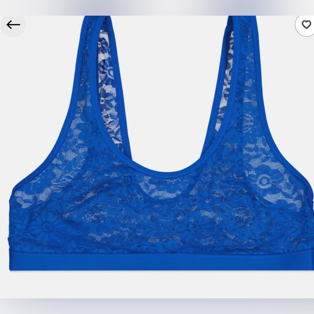 Aerie Lace Bralette in Vibrant Blue Size Small NWT